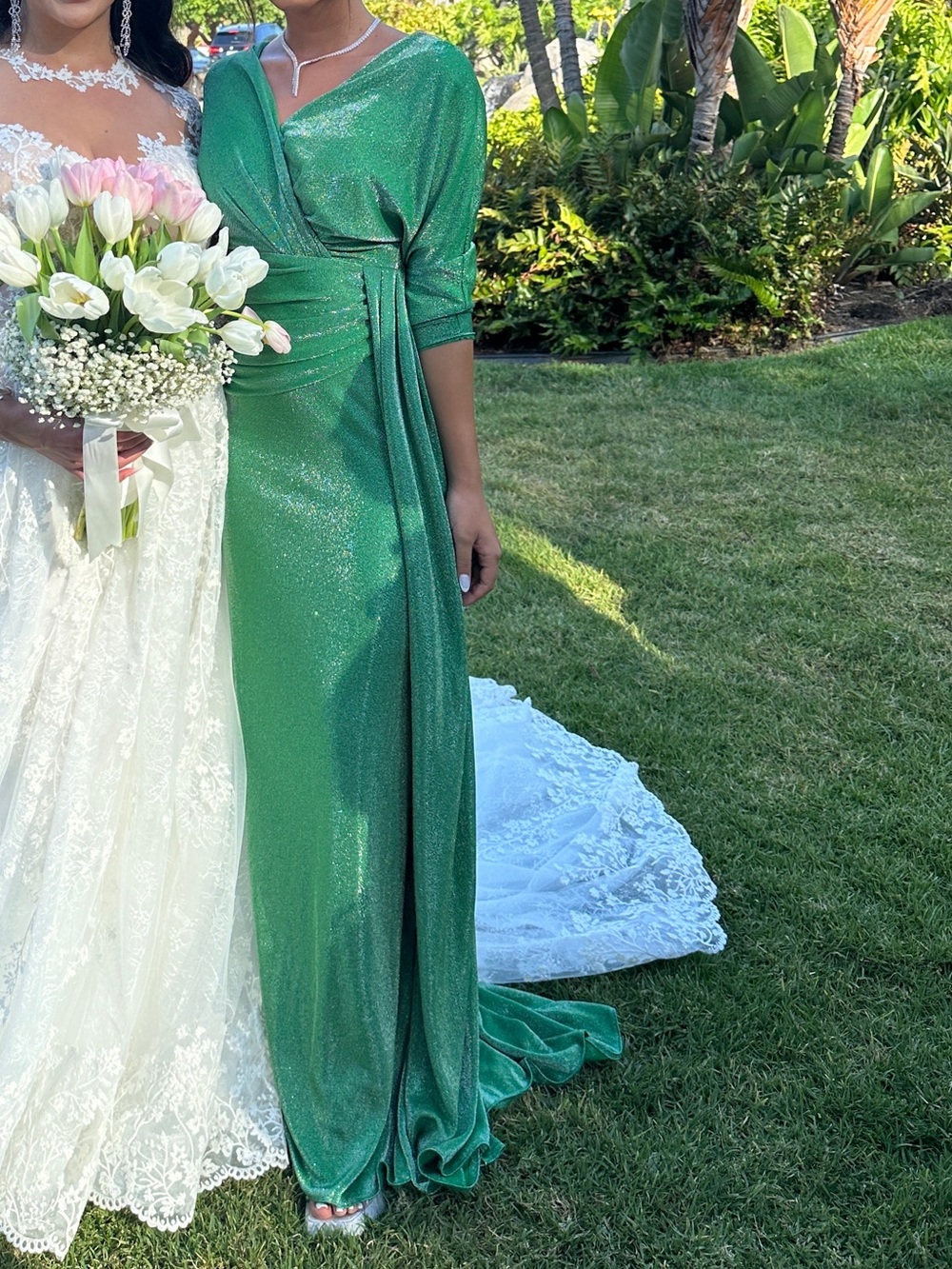 Green Evening Dress